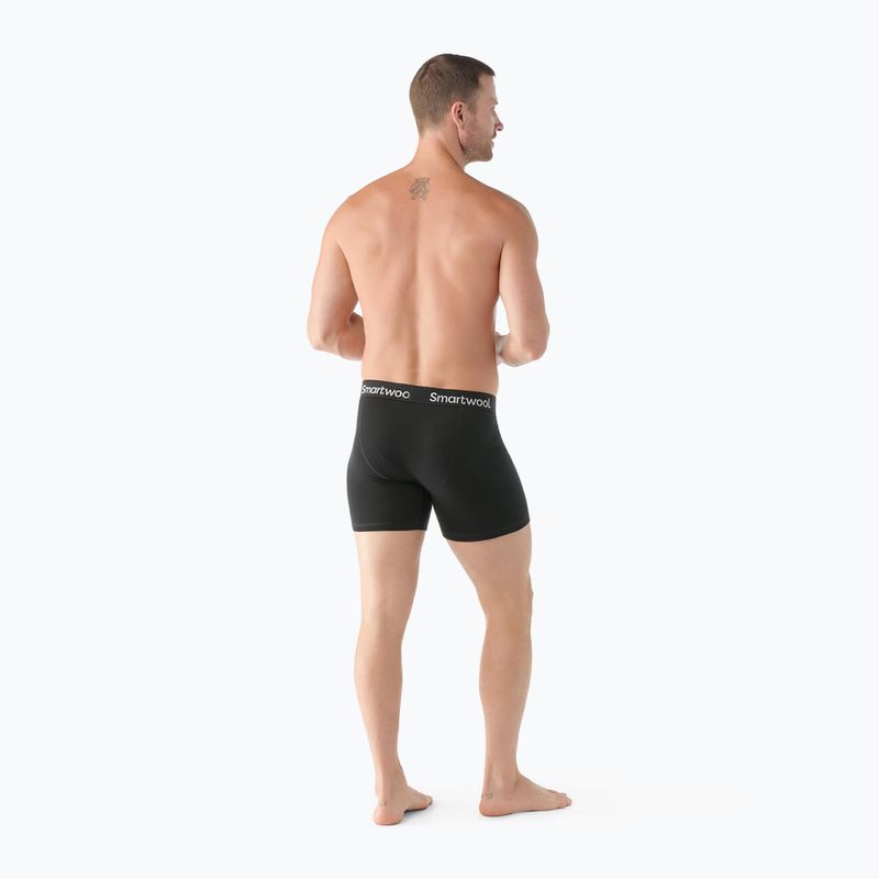 Pánské termo boxerky Smartwool Everyday Merino Boxer Brief Boxed black 3