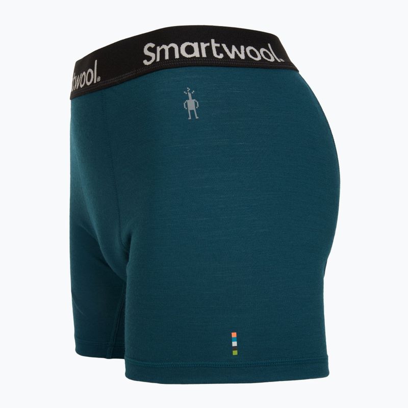 Pánské termo boxerky Smartwool Merino Boxer Boxed twilight blue 3