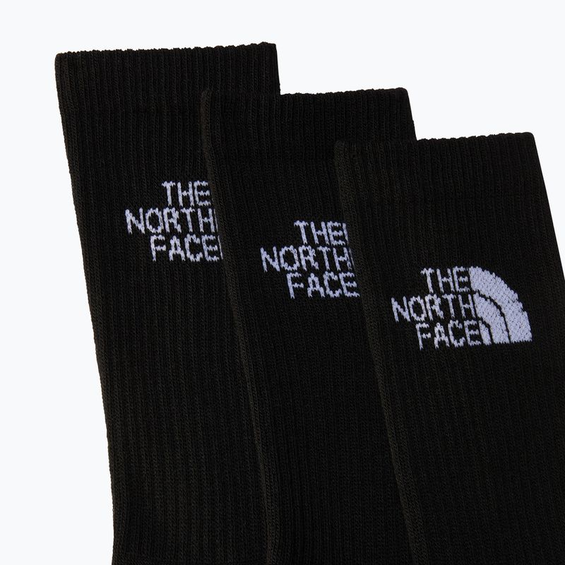 Trekingové ponožky The North Face Multi Sport Cush Crew Sock  3 páry black 2