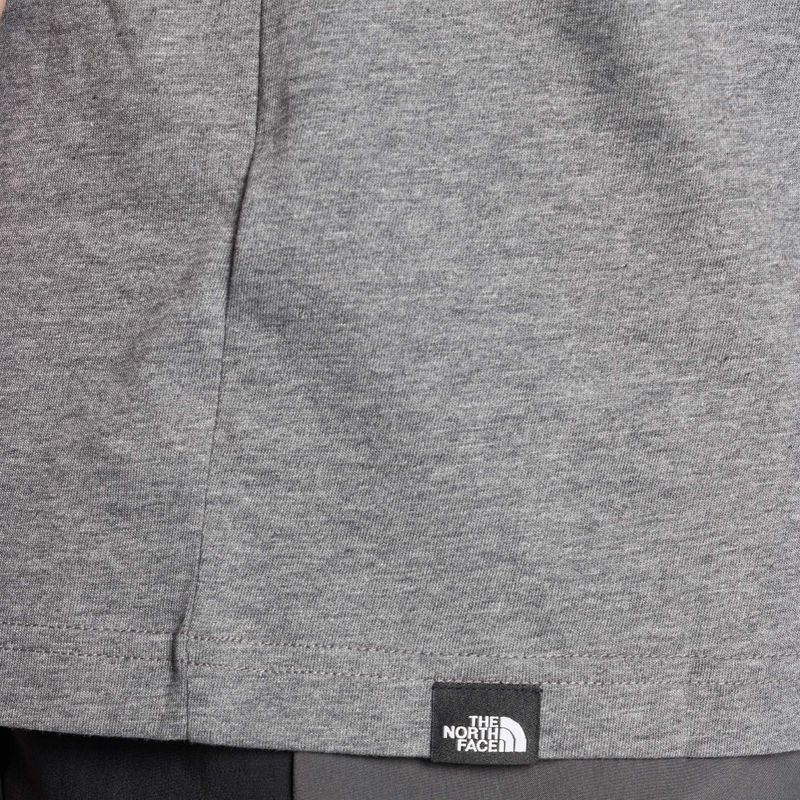 Pánské tričko  The North Face Simple Dome Tee medium grey heather 4