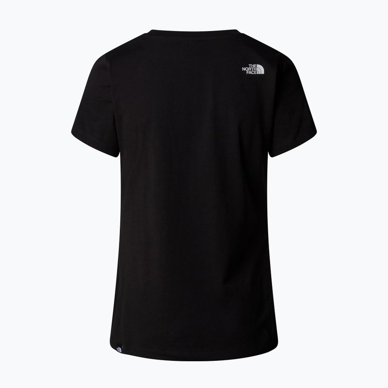 Dámské tričko The North Face Simple Dome Slim Tee tnf black 5