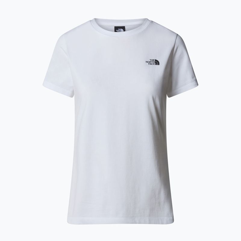 Dámské tričko The North Face Simple Dome Slim Tee tnf white 4