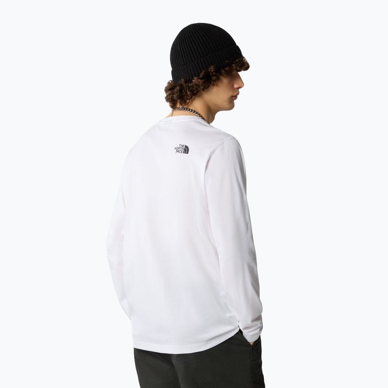 Pánské tričko Longsleeve The North Face Simple Dome white 3