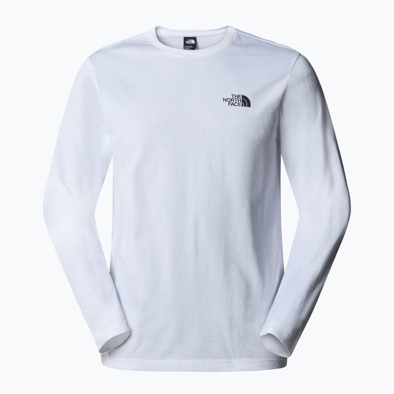 Pánské tričko Longsleeve The North Face Simple Dome white 4