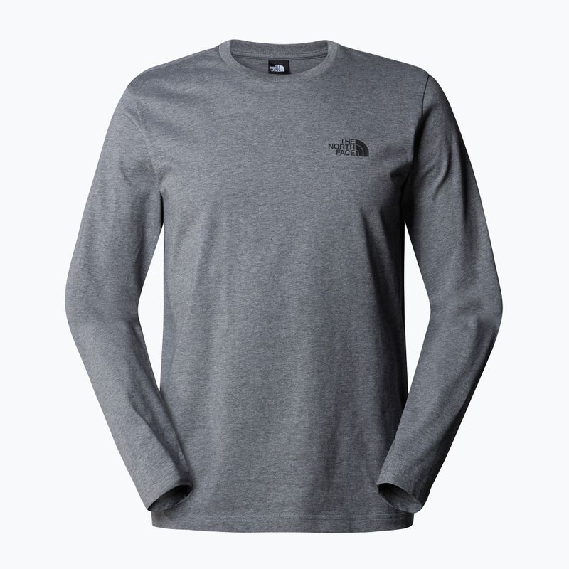 Pánské tričko  The North Face Simple Dome medium grey heather 5