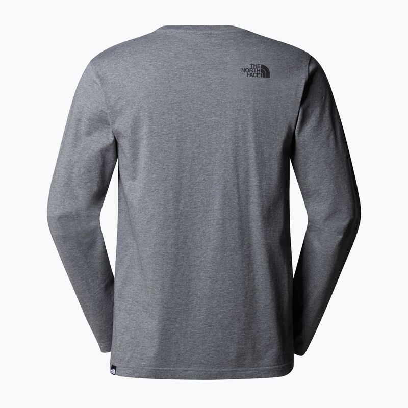 Pánské tričko  The North Face Simple Dome medium grey heather 6