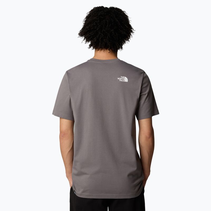 Pánské tričko The North Face Simple Dome Tee smoked pearl 2