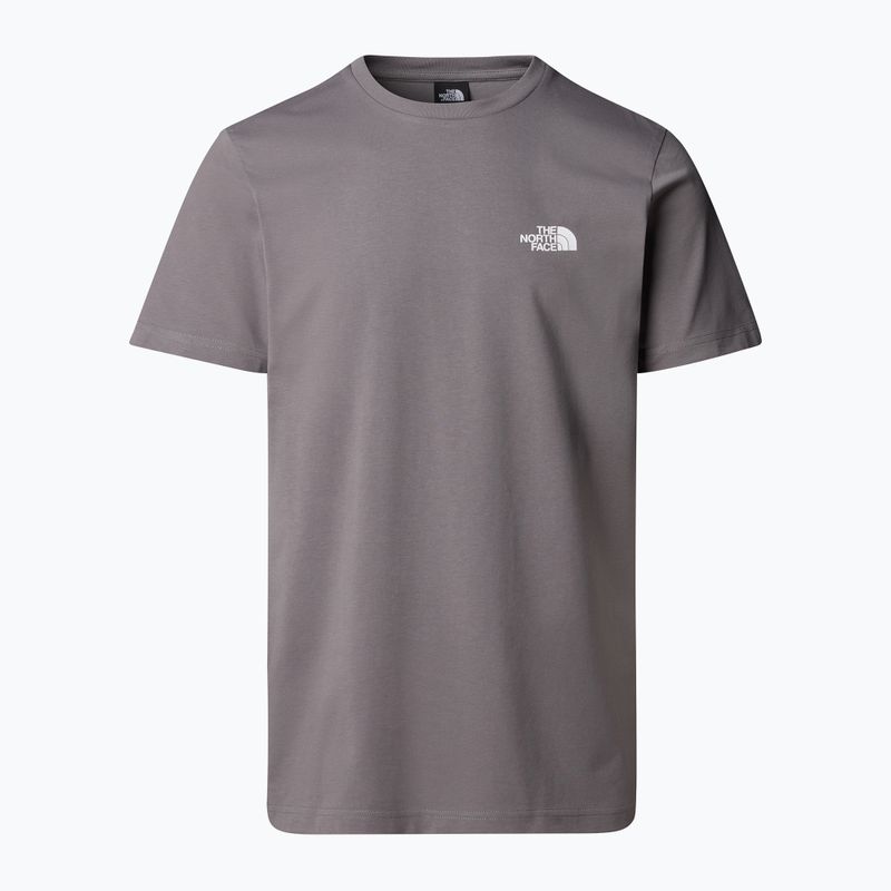 Pánské tričko The North Face Simple Dome Tee smoked pearl 4
