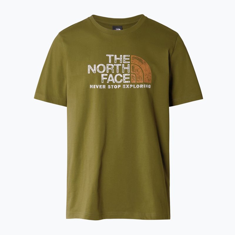 Pánské tričko  The North Face Rust 2 forest olive 4