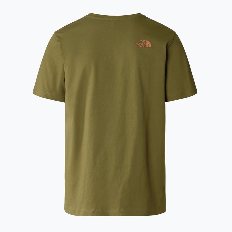 Pánské tričko  The North Face Rust 2 forest olive 5