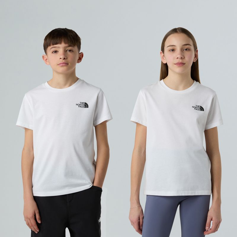 Dětské tričko The North Face Simple Dome white 3