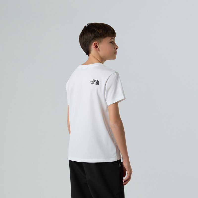 Dětské tričko The North Face Simple Dome white 5