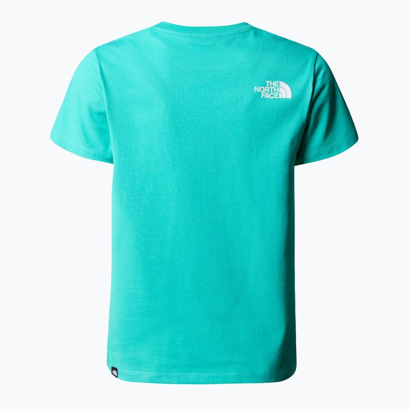 Dětské tričko The North Face Easy geyser aqua 2