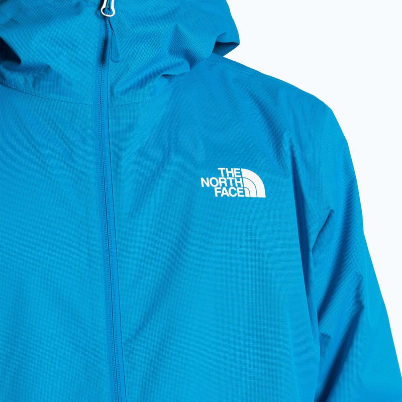 Pánská bunda do deště The North Face Quest skyline blue black heath 3