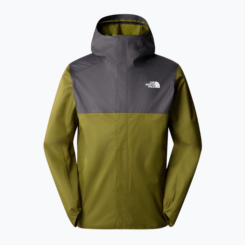 Pánská bunda do deště The North Face Quest Zip-In forest olive/asphalt grey 6