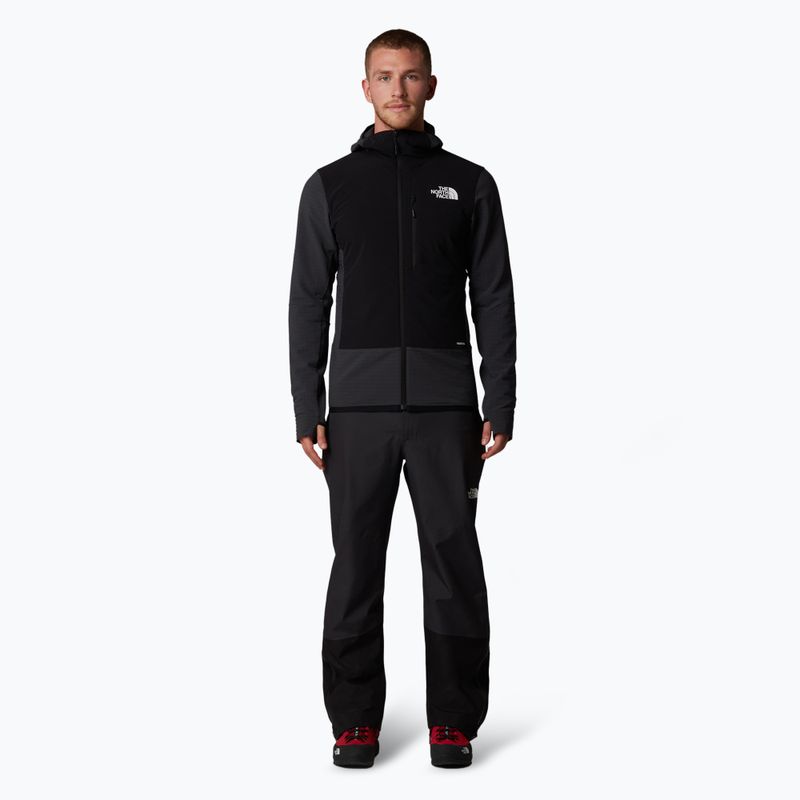 Pánská hybridní bunda  The North Face Elixir Hybrid Ventrix Midlayer asphalt grey / black 2