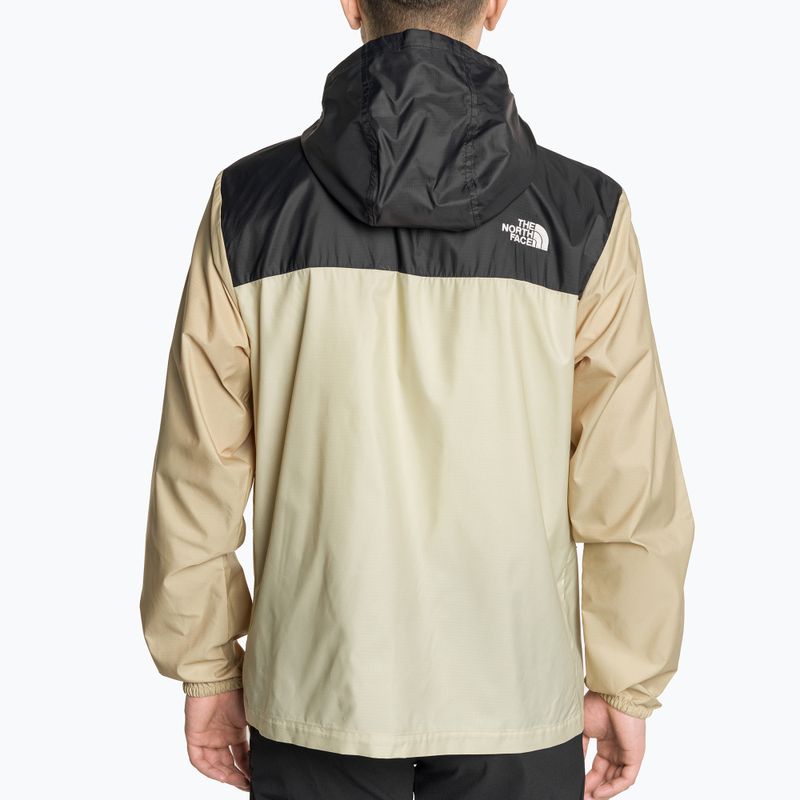 Pánská větrovka The North Face Cyclone 3 gravel/black/khaki 2