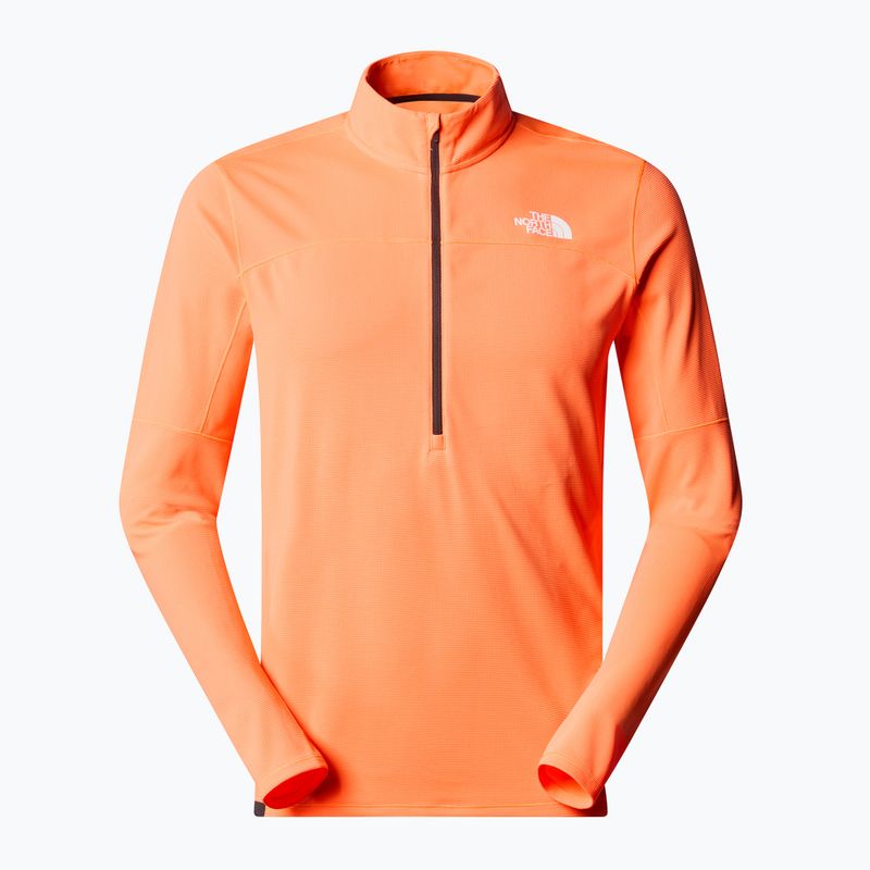 Pánská běžecká mikina The North Face Sunriser 1/4 Zip vivid flame 5