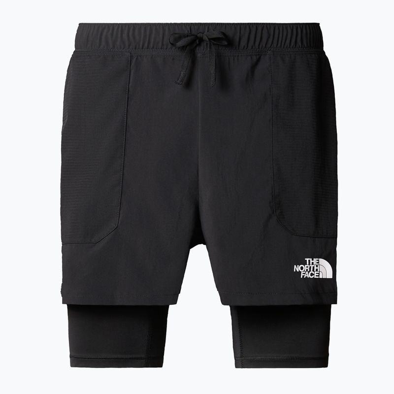 Pánské běžecké šortky The North Face Sunriser 2In1 Short 4In černé 4