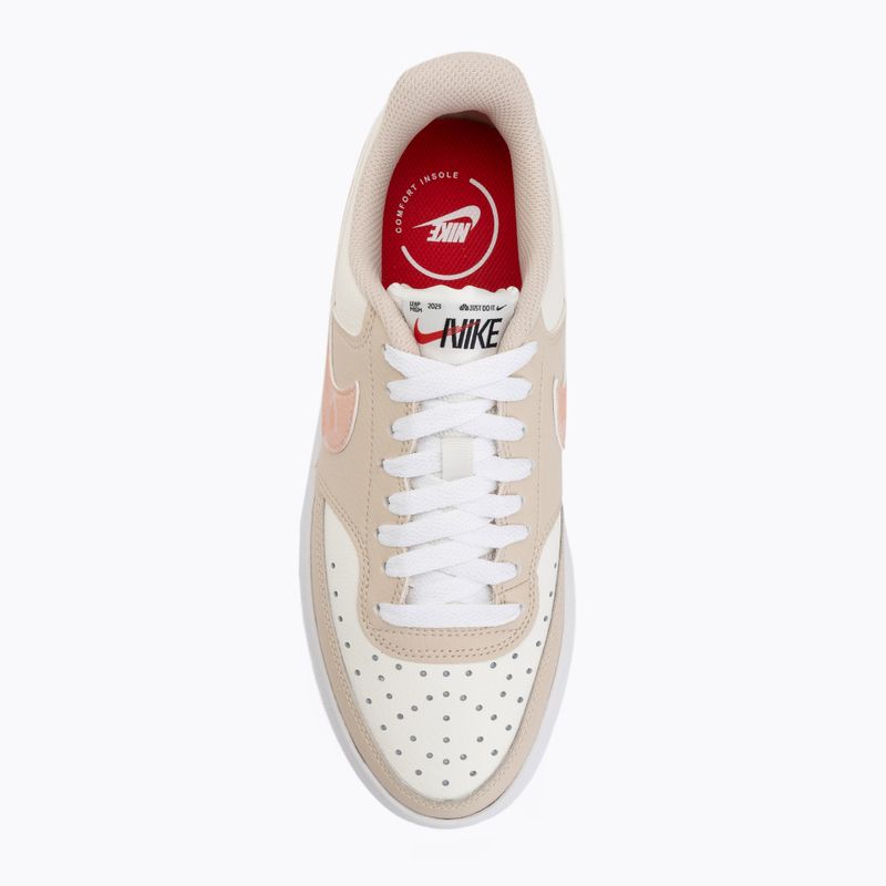 Dámské boty Nike Court Vision Alta sail/white/sanddrift/arctic orange 5