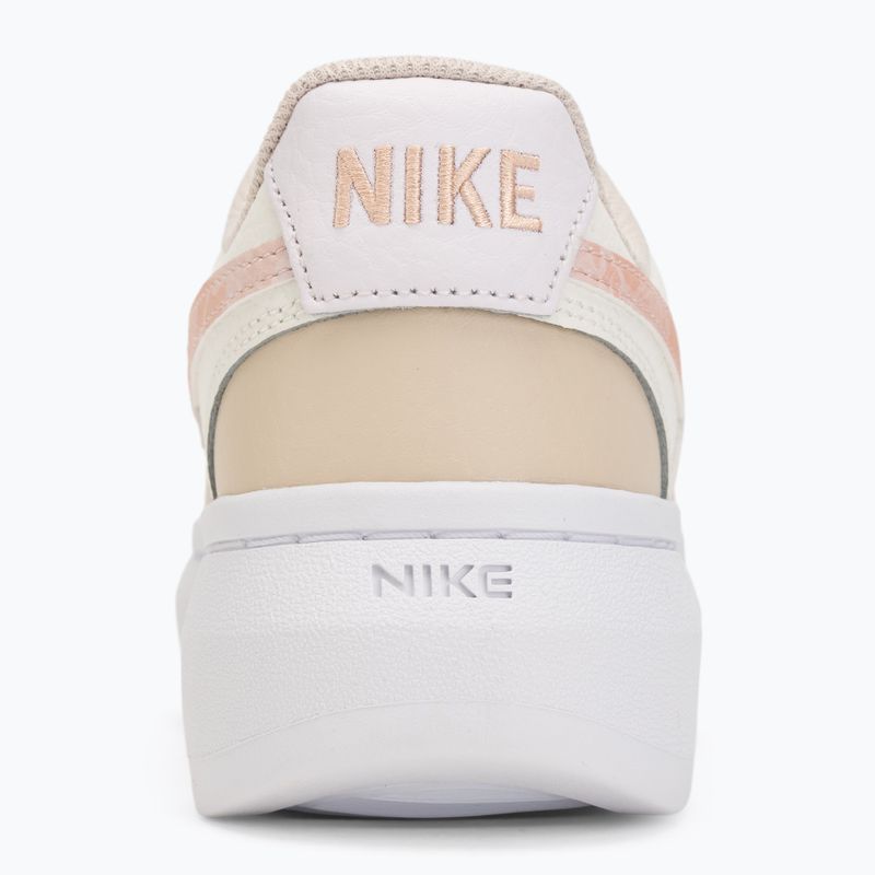 Dámské boty Nike Court Vision Alta sail/white/sanddrift/arctic orange 6