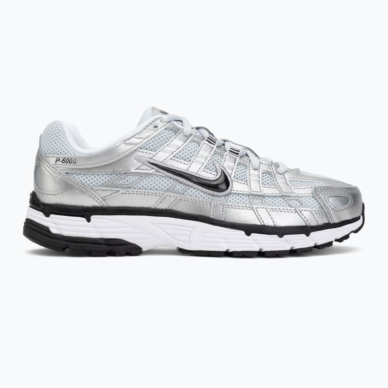 Dámské boty Nike P-6000 white/metallic silver/black 2