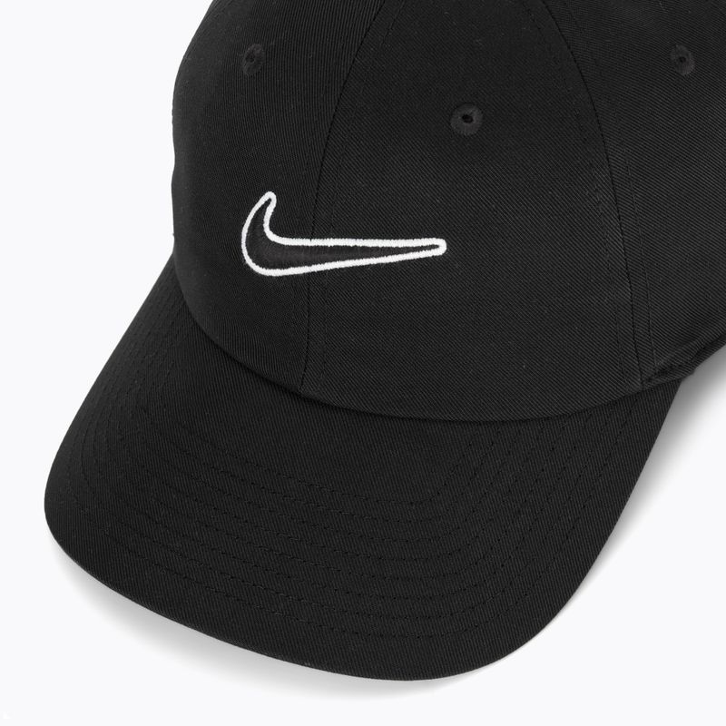 Kšiltovka Nike Club Unstructured Swoosh black/black 3