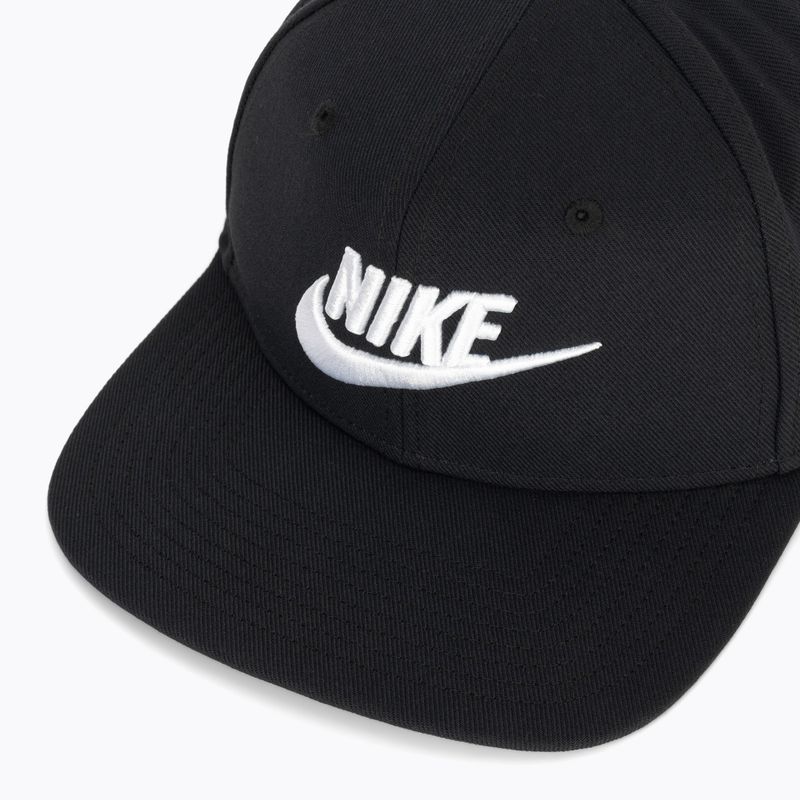 Pánská kšiltovka Nike Dri-Fit Pro Structured Futura black/black/black/white 3