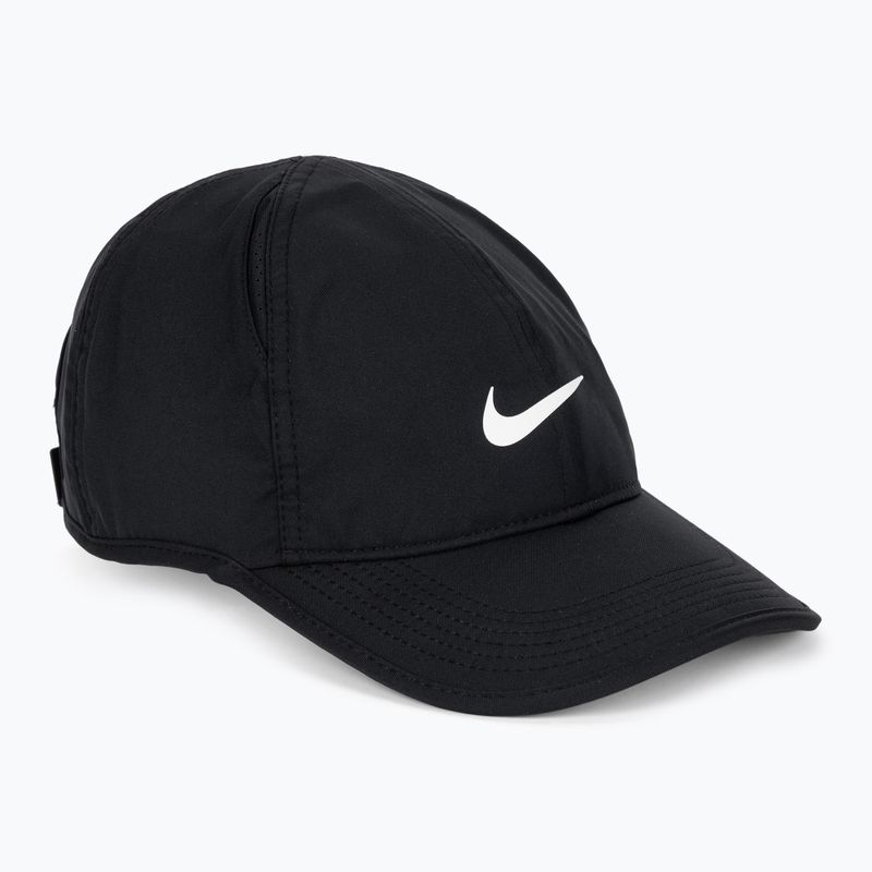 Kšiltovka Nike Dri-Fit Club Cap Unstructured Featherlight černá/bílá