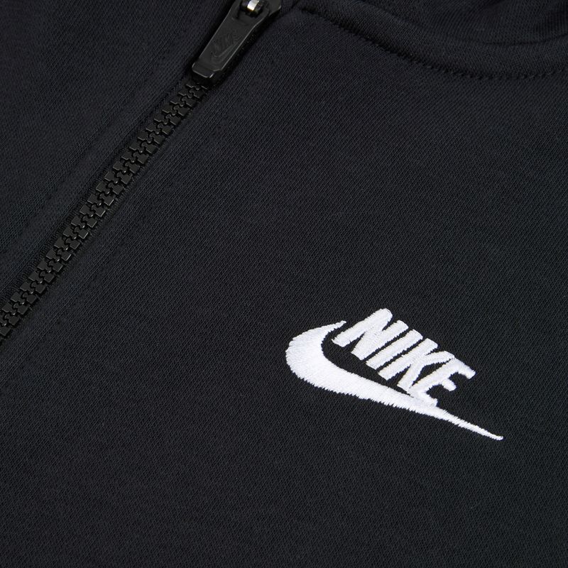 Dětská mikina Nike Club Fleece black/white 3
