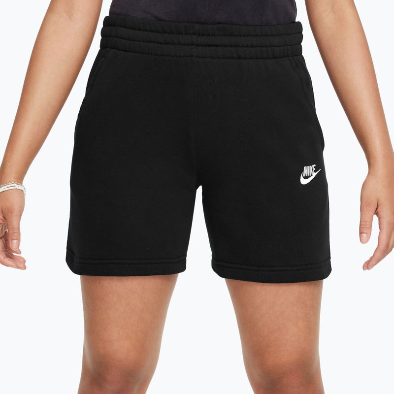 Dětské šortky Nike Sportswear Club Fleece black/black/white 3