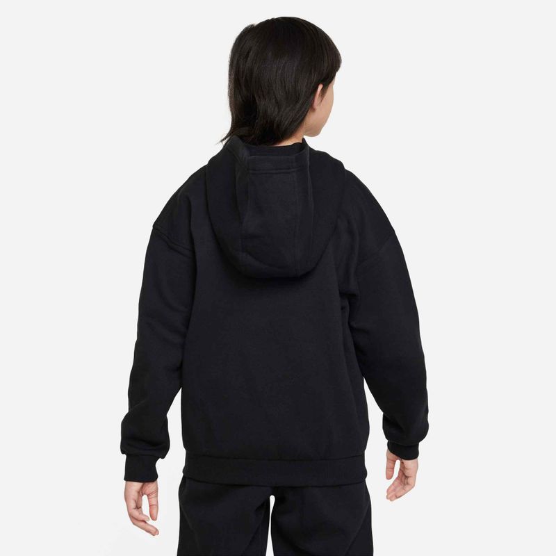 Dětská mikina Nike Sportswear Club Fleece FD2931-010 black/white 3