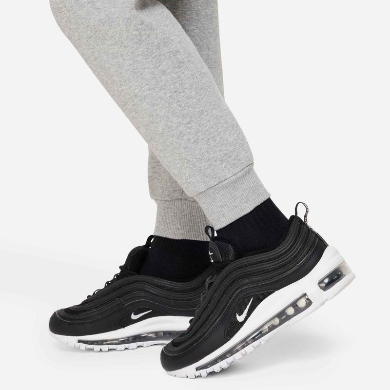 Dětské kalhoty Nike Club Fleece dark grey heather/base grey/white 5