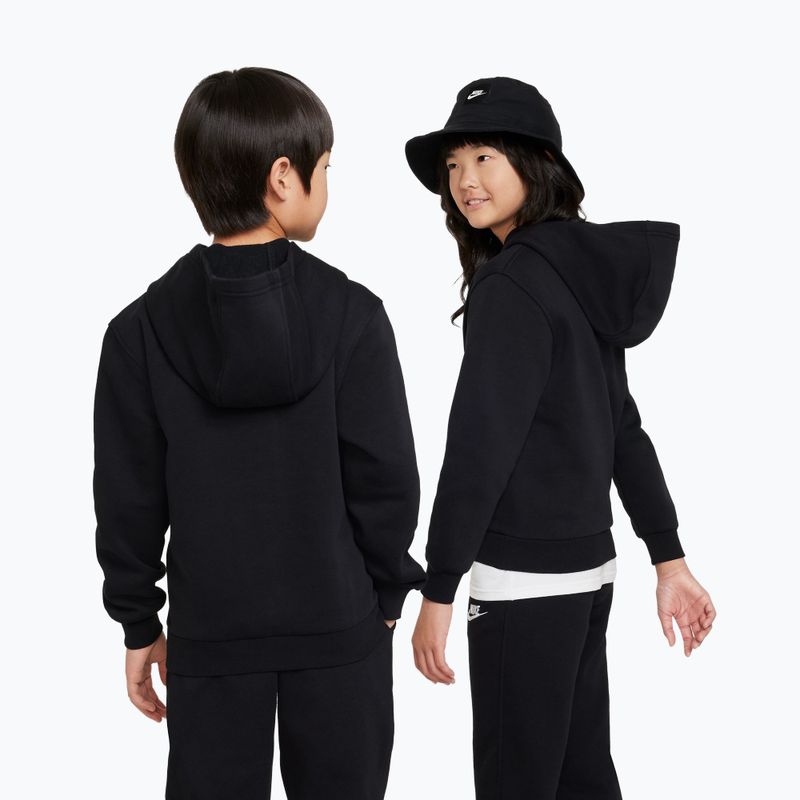 Dětská mikina Nike Sportswear Club Fleece black/white 3