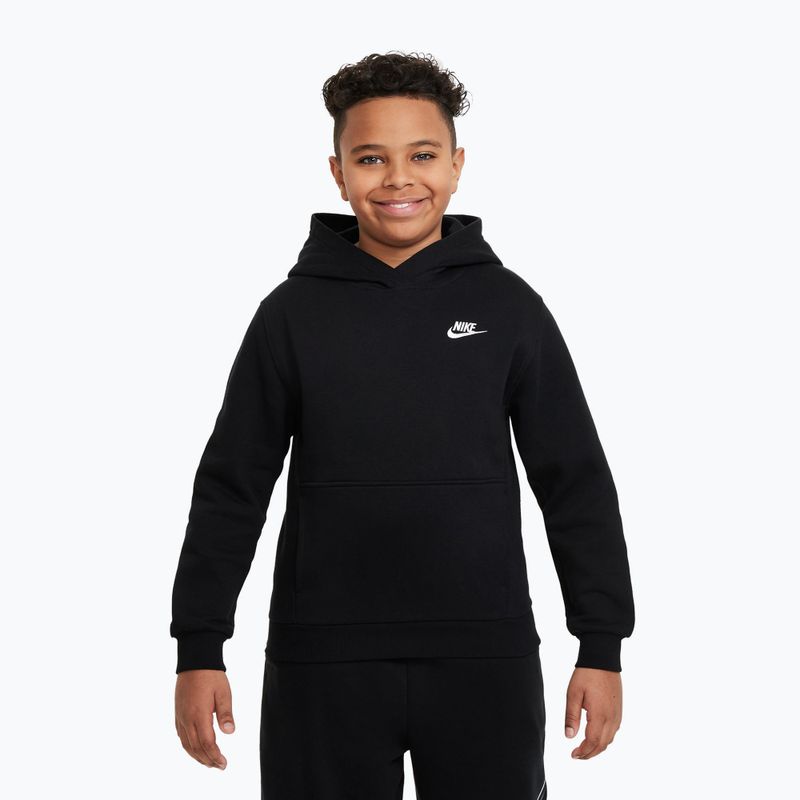 Dětská mikina Nike Sportswear Club Fleece black/white 5
