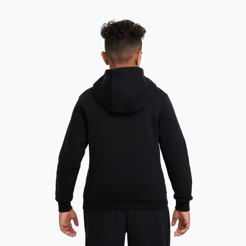 Dětská mikina Nike Sportswear Club Fleece black/white 6