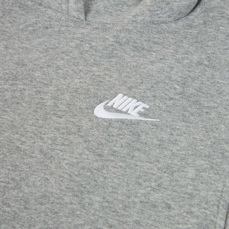 Dětská mikina Nike Sportswear Club Fleece dark grey heather/white 3