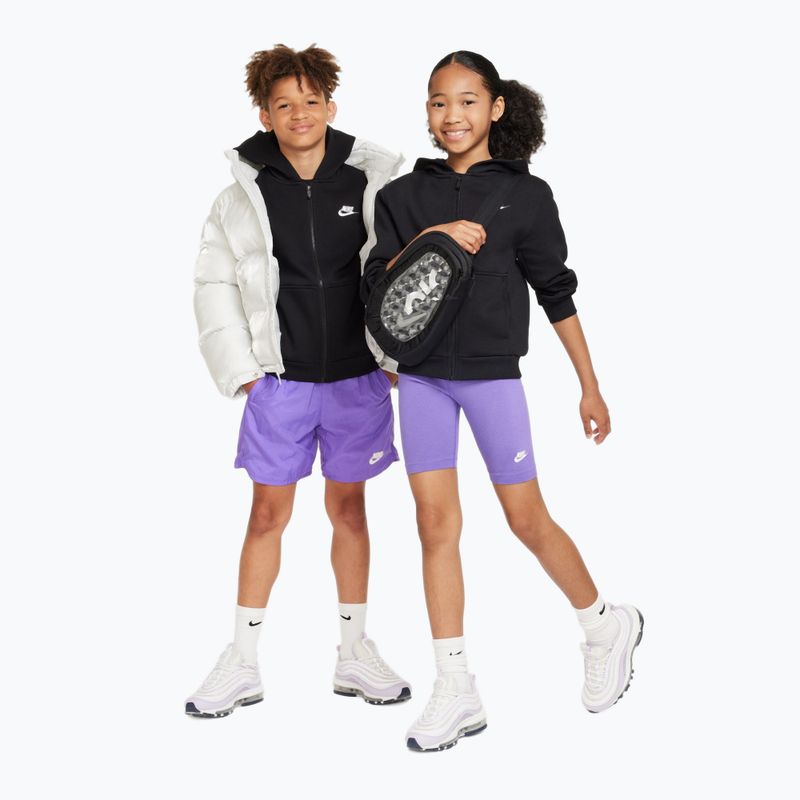 Dětská mikina Nike Sportswear Club Fleece black/white 2