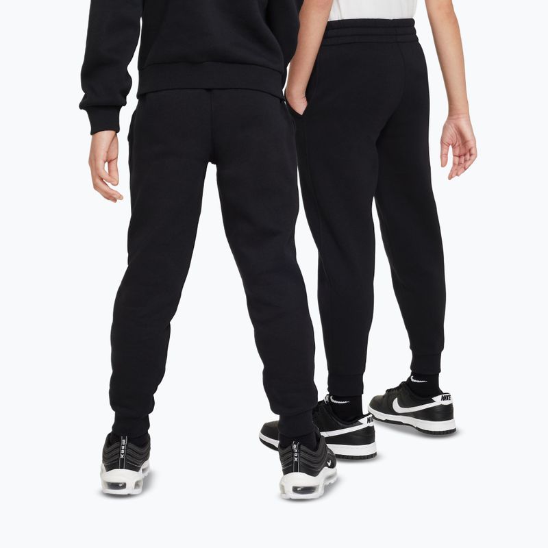 Dětské kalhoty Nike Sportswear Club Fleece black/white 2