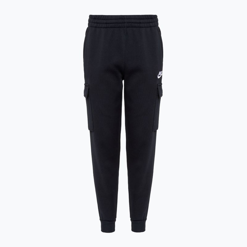 Dětské kalhoty Nike Sportswear Club Fleece black/black/white