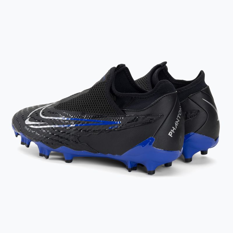 Pánské kopačky Nike Phantom GX Academy DF FG/MG black/chrome/hyper royal 3