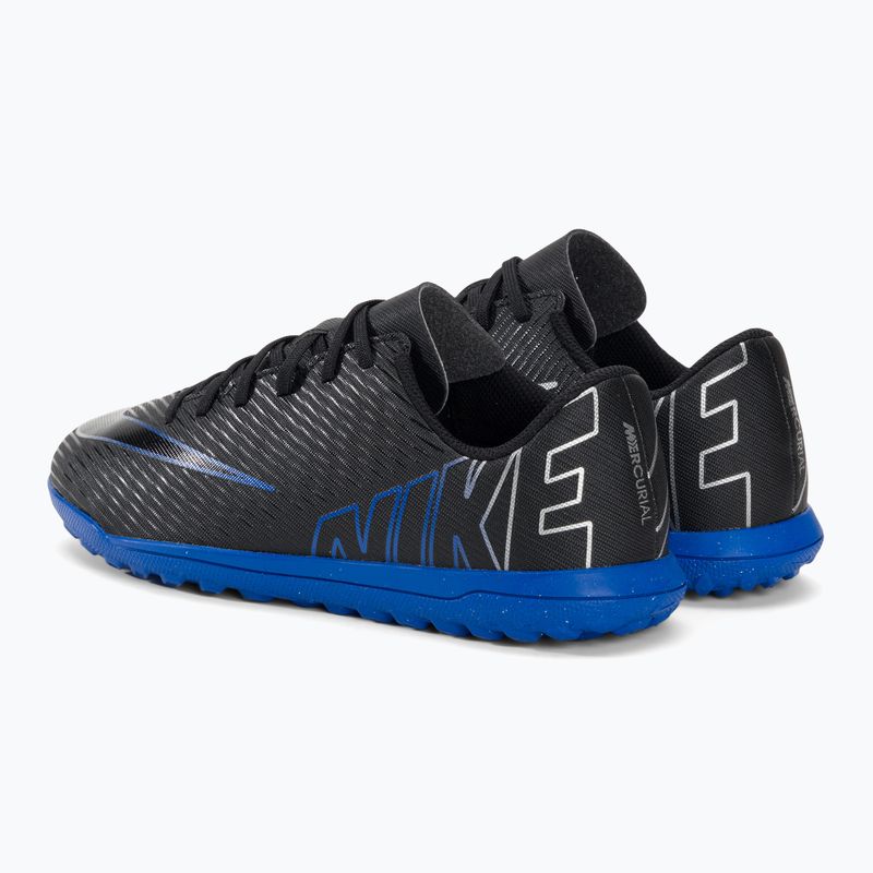 Dětské kopačky Nike JR Mercurial Vapor 15 Club TF black/chrome/hyper real 3