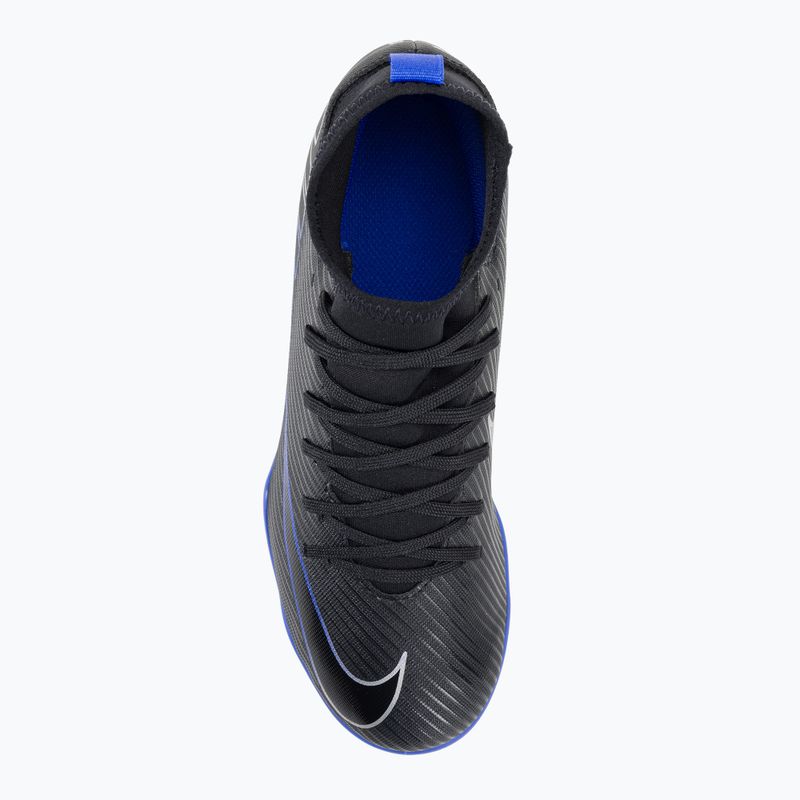 Dětské kopačky Nike JR Mercurial Superfly 9 Club FG/MG black/chrome/hyper real 6
