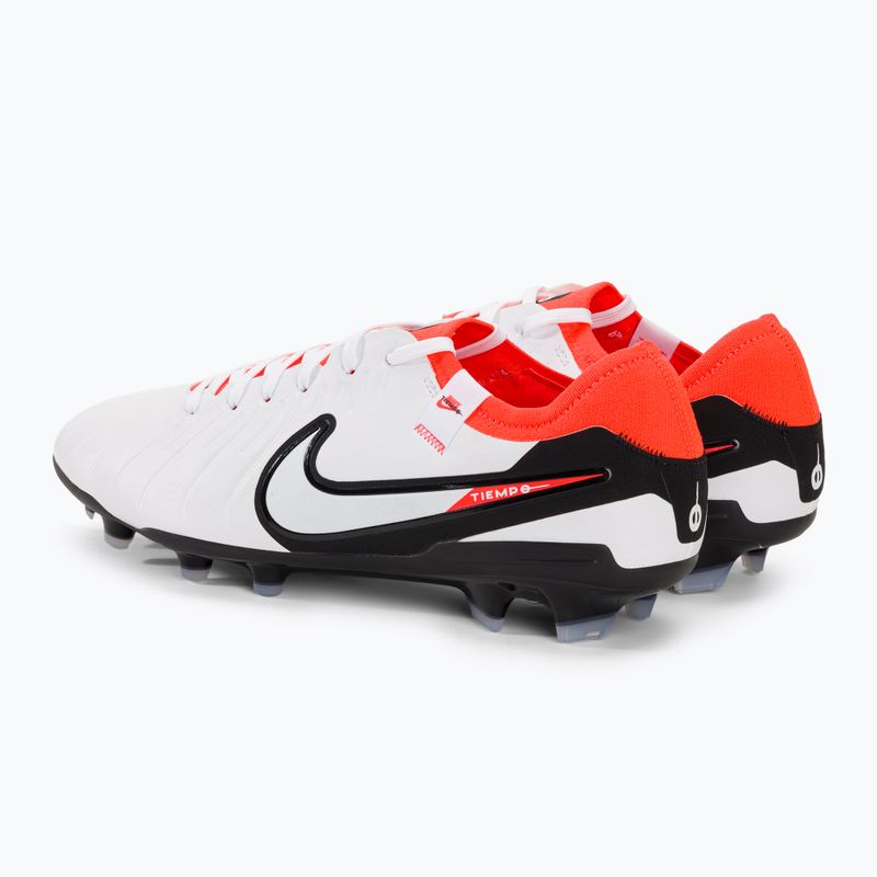 Pánské kopačky Nike Tiempo Legend 10 Pro FG white/black/bright crimson 3