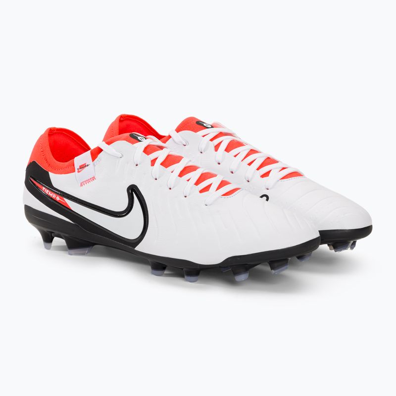 Pánské kopačky Nike Tiempo Legend 10 Pro FG white/black/bright crimson 4