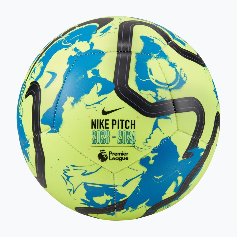 Fotbalový míč Nike Premier League Pitch volt/blue nebula/black velikost 5 6