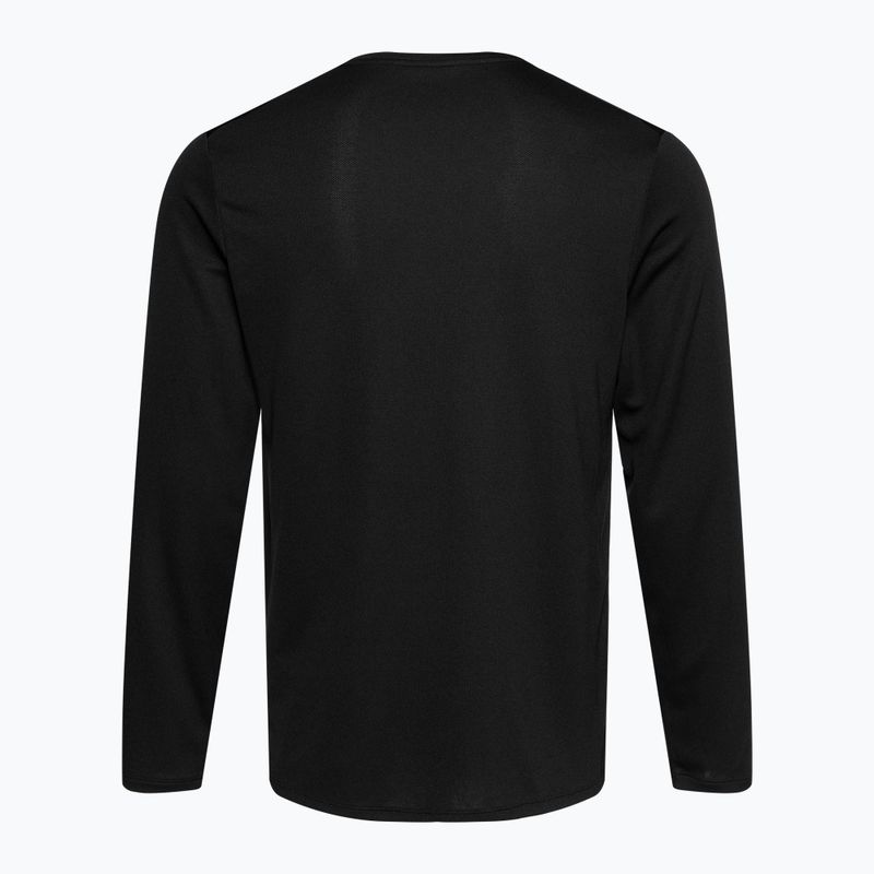 Pánské běžecké tričko s dlouhým rukávem Nike Miler Dri-Fit UV black 2