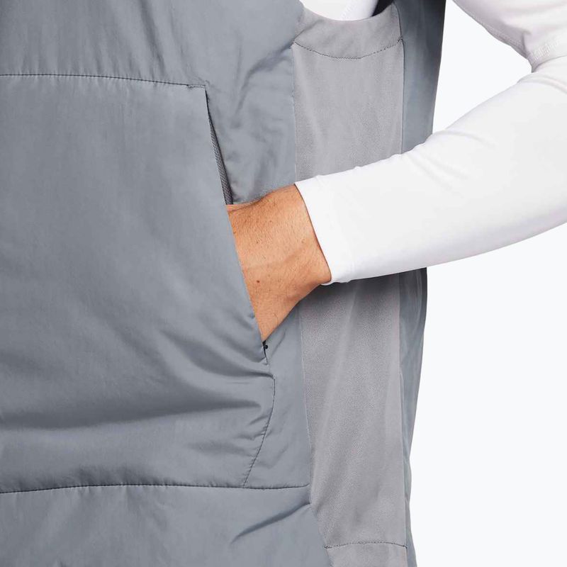 Pánská vesta Nike Therma-Fit Unlimited smoke grey/smoke grey 5