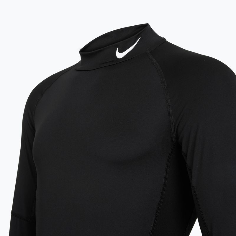 Pánské tréninkové tričko Longsleeve Nike Pro Dri-Fit Mock-Neck black/white 8