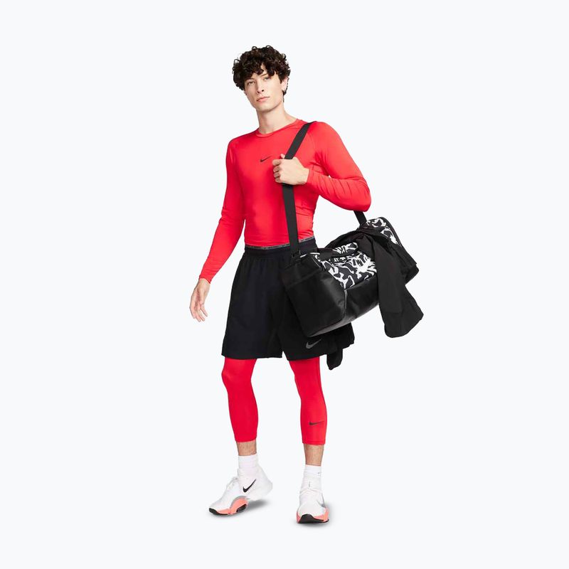 Pánské tréninkové tričko Longsleeve Nike Pro Dri-Fit Tight Fitness university red/black 2